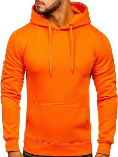 Sudadera con capucha para hombre naranja Bolf 2009