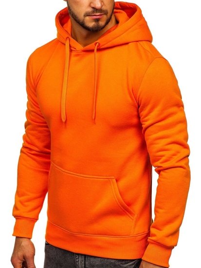 Sudadera con capucha para hombre naranja Bolf 2009