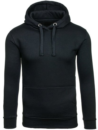 Sudadera con capucha para hombre negro Bolf 2009