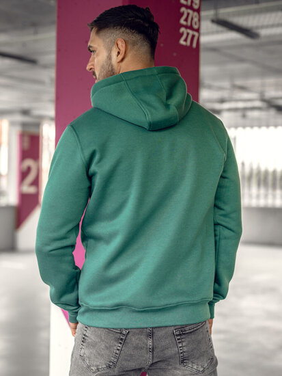 Sudadera con capucha para hombre verde Bolf 2008A