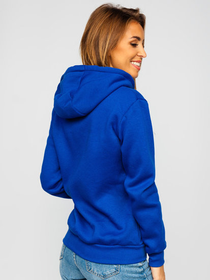 Sudadera con capucha para mujer cobalto Bolf W03B