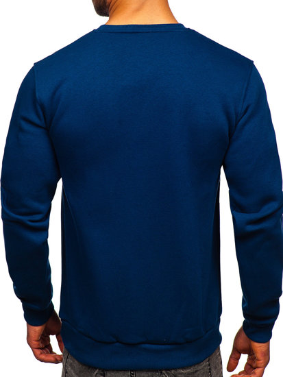 Sudadera gruesa sin capucha para hombre indigo Bolf 2001