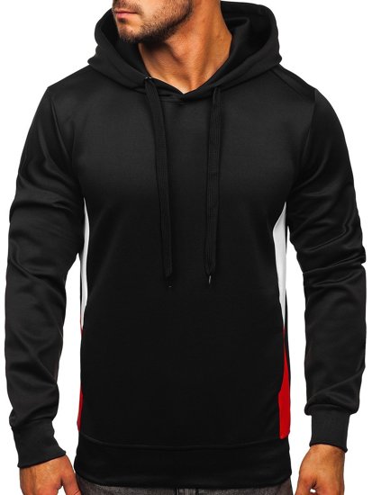 Sudadera para hombre con capucha color negro Denley JK99118