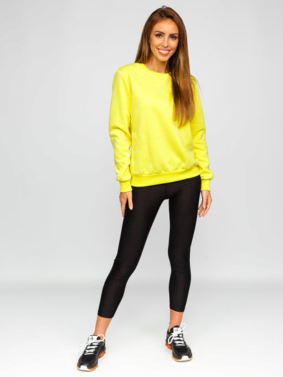 Sudadera para mujer amarillo Bolf W01A