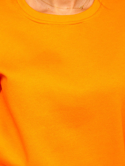 Sudadera para mujer naranja Bolf W01