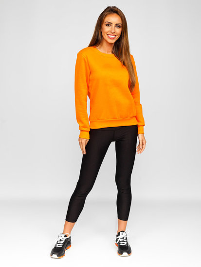 Sudadera para mujer naranja Bolf W01A