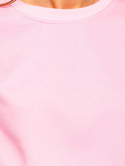 Sudadera para mujer rosa Bolf W01A