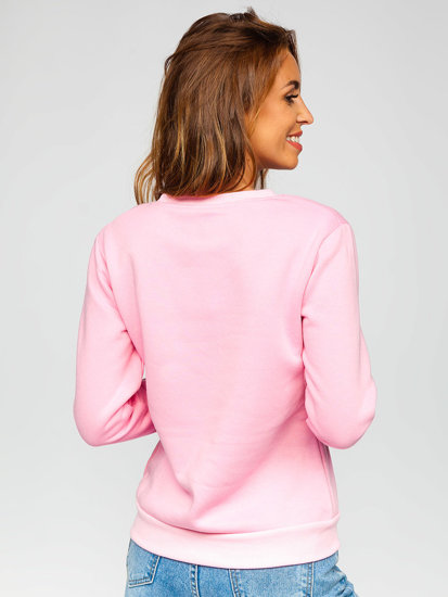 Sudadera para mujer rosa Bolf W01A