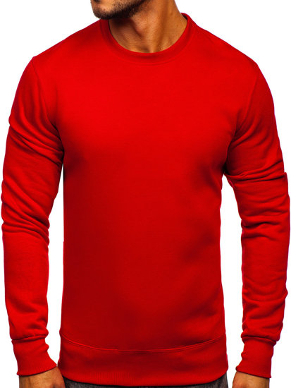 Sudadera sin capucha para hombre burdeos Bolf 2001