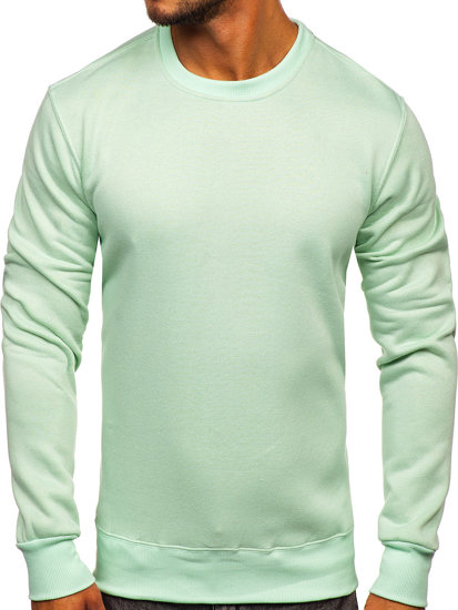 Sudadera sin capucha para hombre menta Bolf 2001