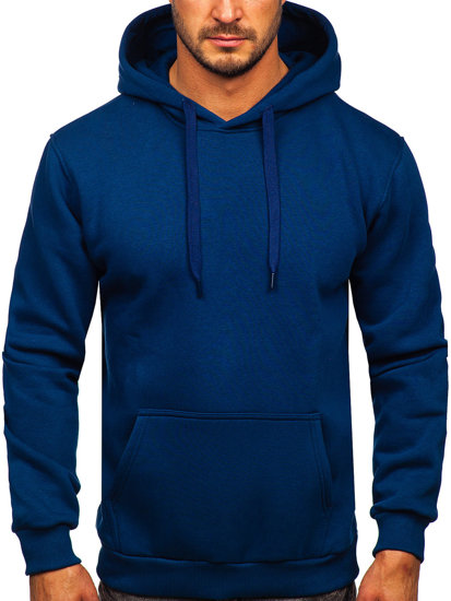 Sudadera tipo canguro con capucha para hombre indigo Bolf 1004