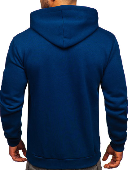 Sudadera tipo canguro con capucha para hombre indigo Bolf 1004