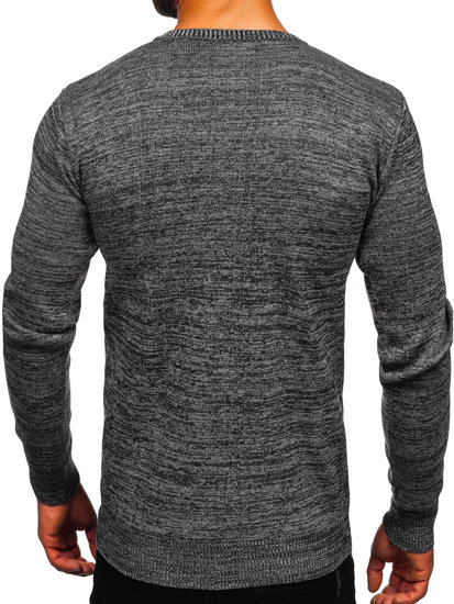 Suéter para hombre color gris Bolf S8307