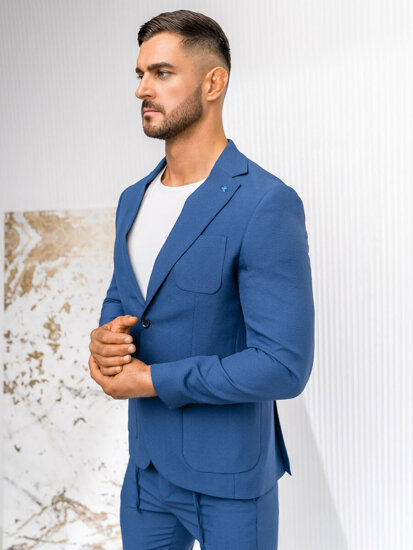 Traje casual para hombre  azul Bolf 21