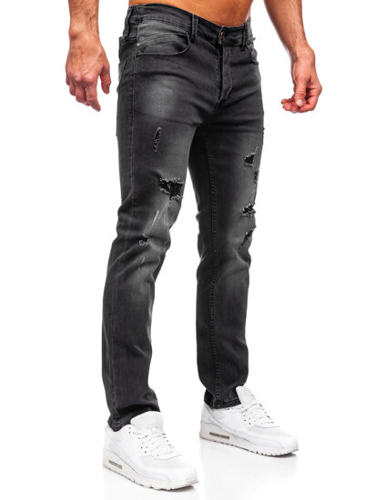 Vaqueros slim fit para hombre Negro Bolf MP0018N