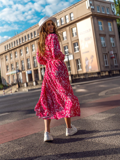 Vestido para mujer rosa Bolf A468