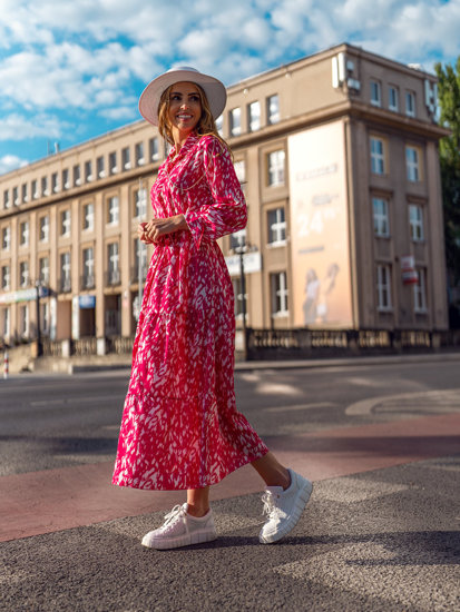 Vestido para mujer rosa Bolf A468