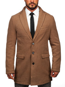 Abrigo de invierno para hombre camel Bolf 1047