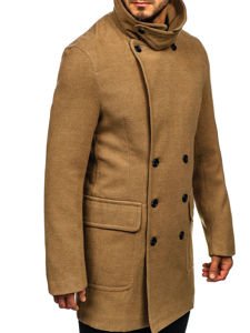 Abrigo de invierno para hombre camel Bolf 1048