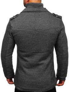 Abrigo de invierno para hombre color gris Bolf 88803