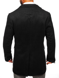 Abrigo de invierno para hombre negro Bolf 1047