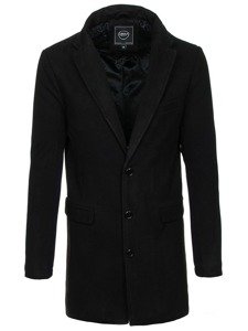 Abrigo de invierno para hombre negro Bolf 1047B