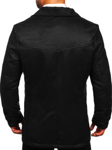 Abrigo de invierno para hombre negro Bolf 3127