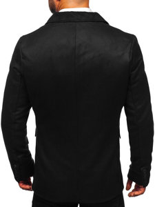 Abrigo de invierno para hombre negro Bolf 79B3