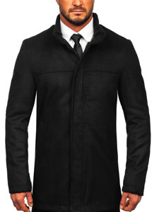 Abrigo de invierno para hombre negro Bolf M3132