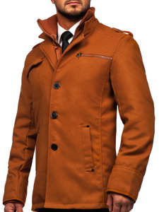 Abrigo para hombre camel Bolf 8856