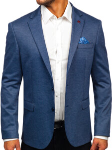 Americana casual para hombre azul Bolf 023