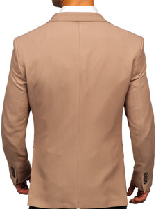 Americana casual para hombre beige Bolf 025