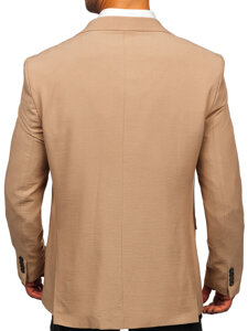 Americana casual para hombre beige Bolf 026