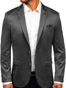 Americana casual para hombre gris Bolf 022