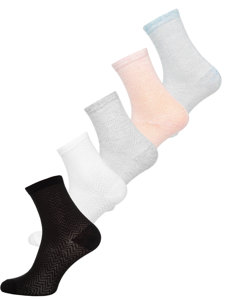 Calcetines de mujer multicolor Bolf X20328-5P 5 PACK