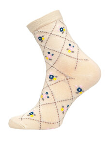 Calcetines estampados para mujer multicolor Bolf M7-6P-2 6 PACK