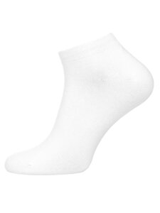 Calcetines invisibles para hombre blanco Bolf M081-5P 5 PACK