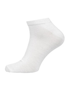 Calcetines invisibles para hombre blanco Bolf N3101-3P 3 PACK