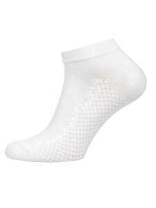 Calcetines invisibles para mujer blanco Bolf VQ100-5P 5 PACK