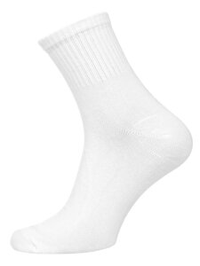 Calcetines para hombre blanco Bolf A8007-5P 5 PACK