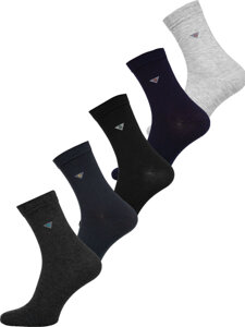 Calcetines para hombre multicolor-1 Bolf M086-5P 5 PACK