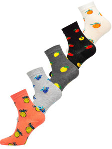 Calcetines para mujer multicolor Bolf WQ7638-5P 5 PACK