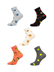 Calcetines para mujer multicolor Bolf WQ7638-5P 5 PACK