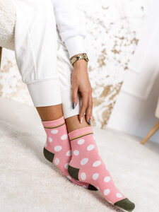 Calcetines para mujer rosa Bolf X20349-2