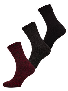 Calcetines térmicos gruesos de invierno para hombre multicolor-5 Bolf A8990-2-3P 3PACK