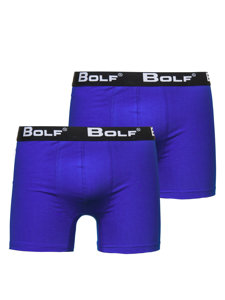 Calzoncillos bóxer para hombre cobalto Bolf 0953-2P 2 PACK