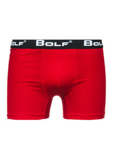 Calzoncillos bóxer para hombre rojo Bolf 0953-2P 2 PACK