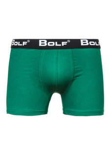 Calzoncillos bóxer para hombre verde Bolf 0953-2P 2 PACK