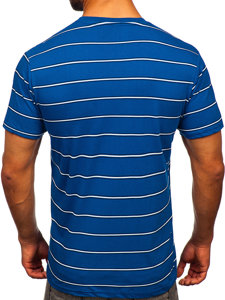 Camiseta de manga corta Bolf 14952 azul para hombre.