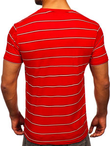 Camiseta de manga corta Bolf 14952 roja para hombre